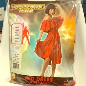 Rubie’s Saturday Night Fever red dress costume